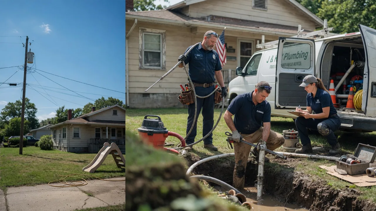 Drain Cleaning in Farmersville, IL near me